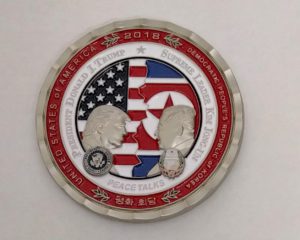 米朝サミット記念コイン – Korea Peace Talks Summit in Singapore Coin